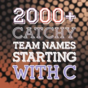 Team names starting with c