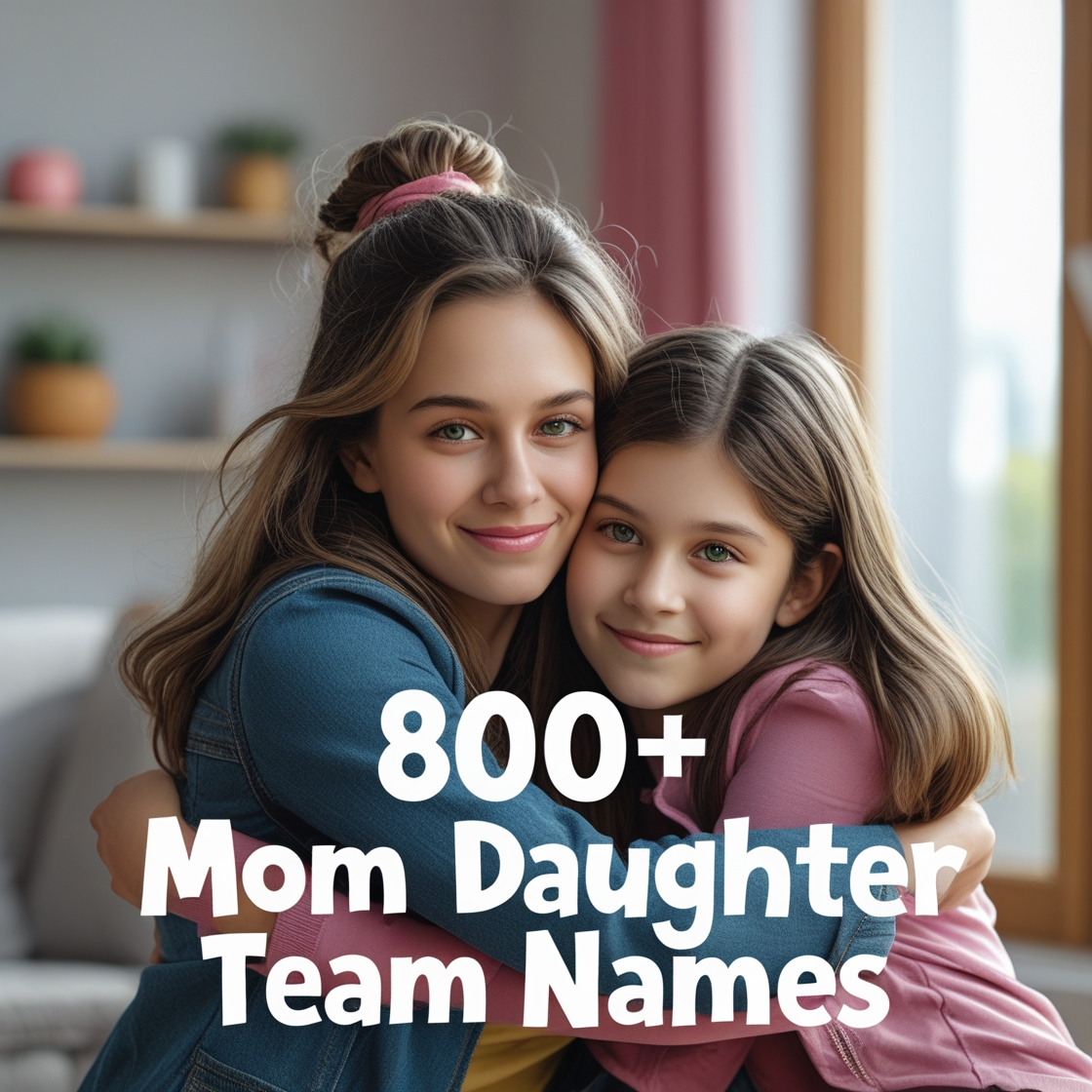 mom daughter team names
