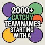 Team names starting with A